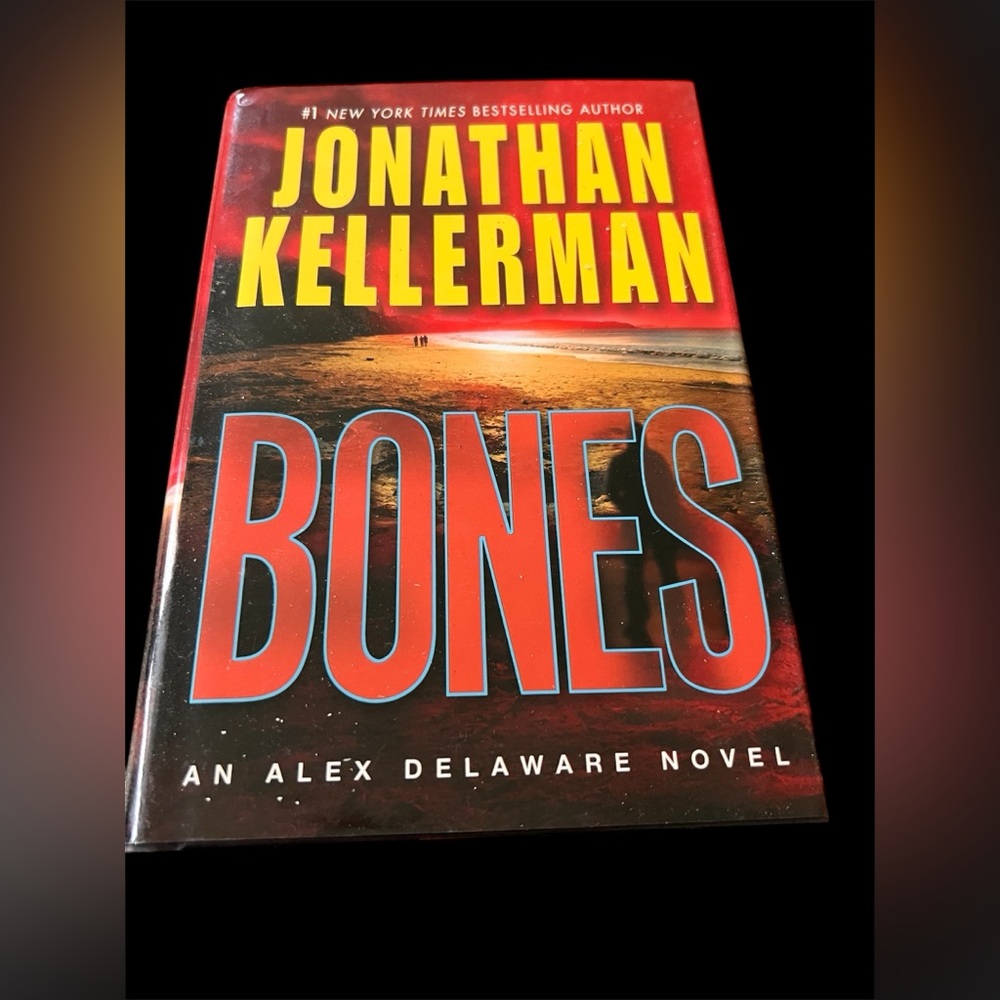 Jonathan Kellerman 'Bones' Hardcover Book